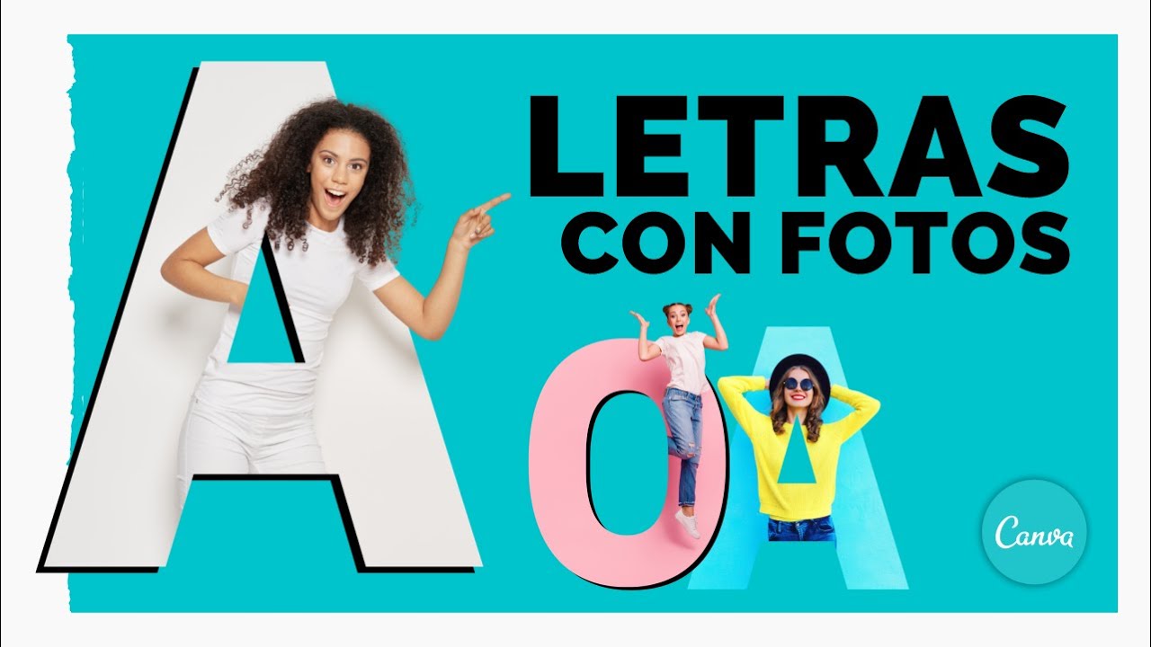 😲 CREA POST ATRACTIVOS con Canva - Tutorial Cómo recortar tu foto en una LETRA