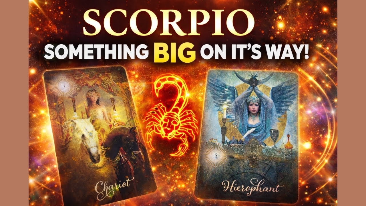 Scorpio 💣YOU CAN FEEL IT ALREADY SOMETHING BIG IS COMING !!! ♏️Tarot
