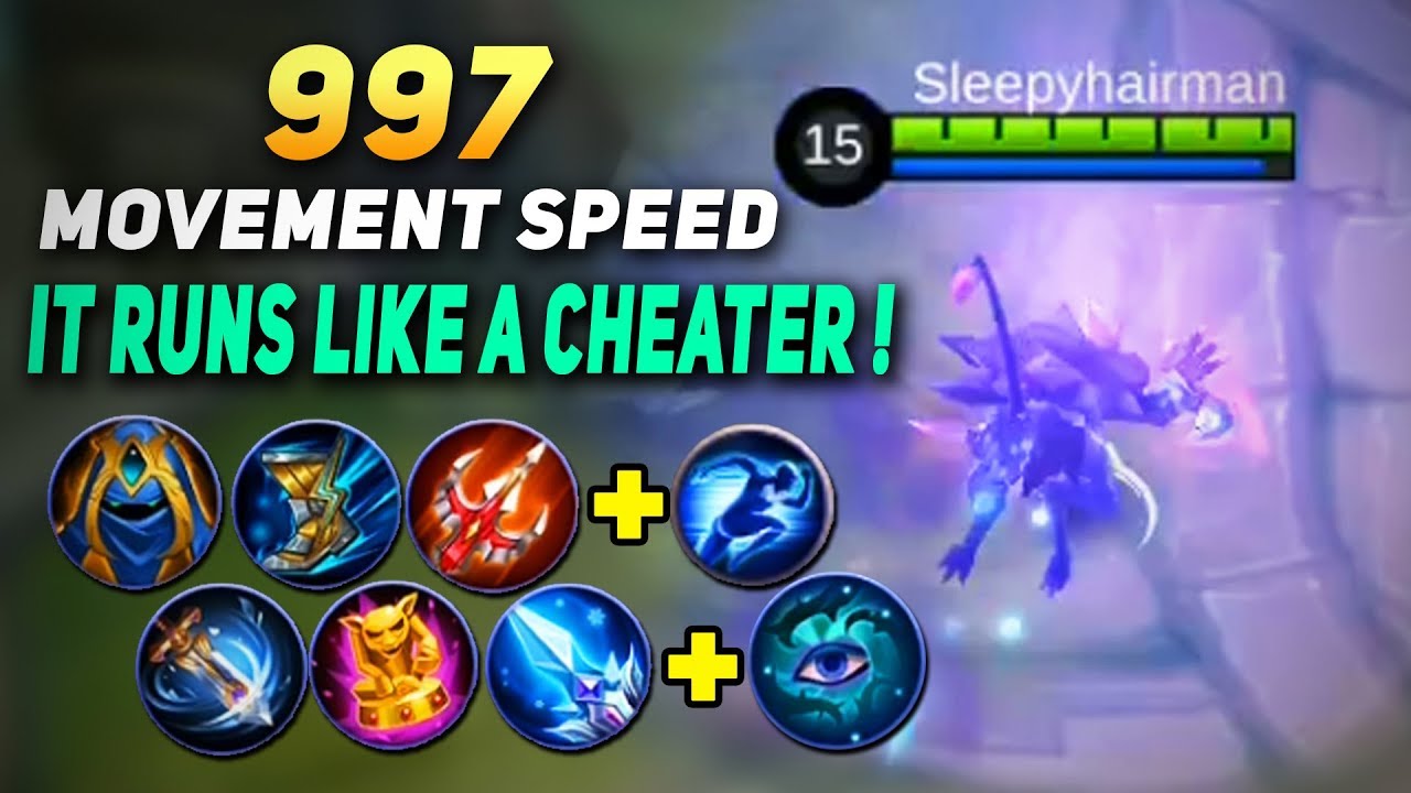 HELCURT MAX 997 MOVEMENT SPEED ! THE FASTEST HERO IN MOBILE LEGENDS ! Mobile Legends Experiment