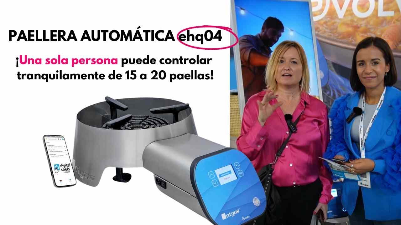 Te descubrimos el paellero automatico EHQ04 de ntgas