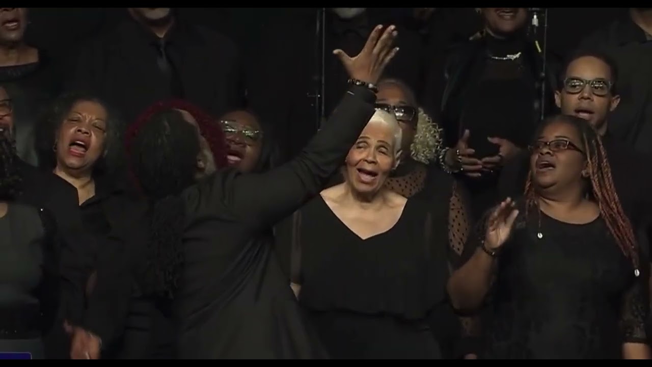 Mass Choir really blessed me with this song, Near The Cross at Reverend Jesse Jackson’s Home Going