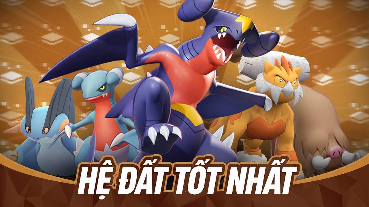 TOP 8 Pokemon tốt nhất của HỆ ĐẤT | BEST GROUND TYPE POKEMON | Shaymin Ahhh