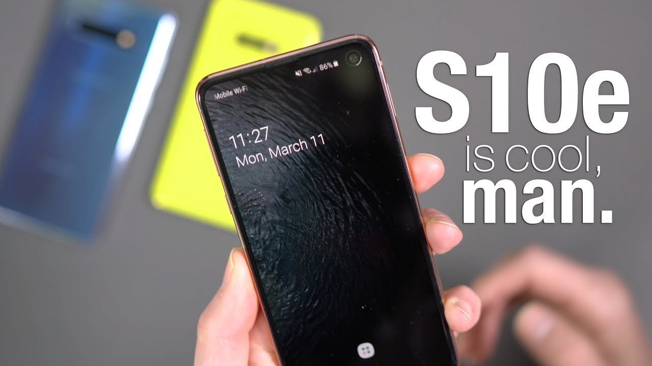 Galaxy S10e: некоторые его особенные и крутые особенности!