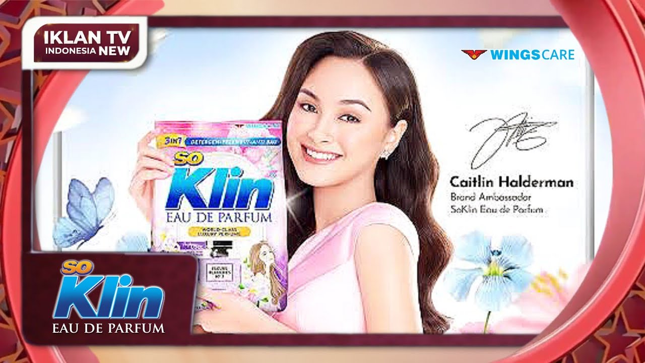 TVC Iklan SO KLIN EAU DE PARFUM x Caitlin Halderman (Februari 2026) | MDTV HD