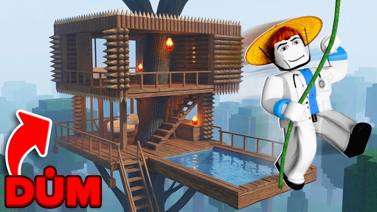 Postavil jsem si DŮM NA STROMĚ v 99 Nocí v Lese!