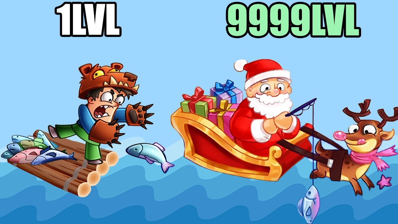 Tap Fish Idle Clicker, MAX LEVEL Fisher EVOLUTION