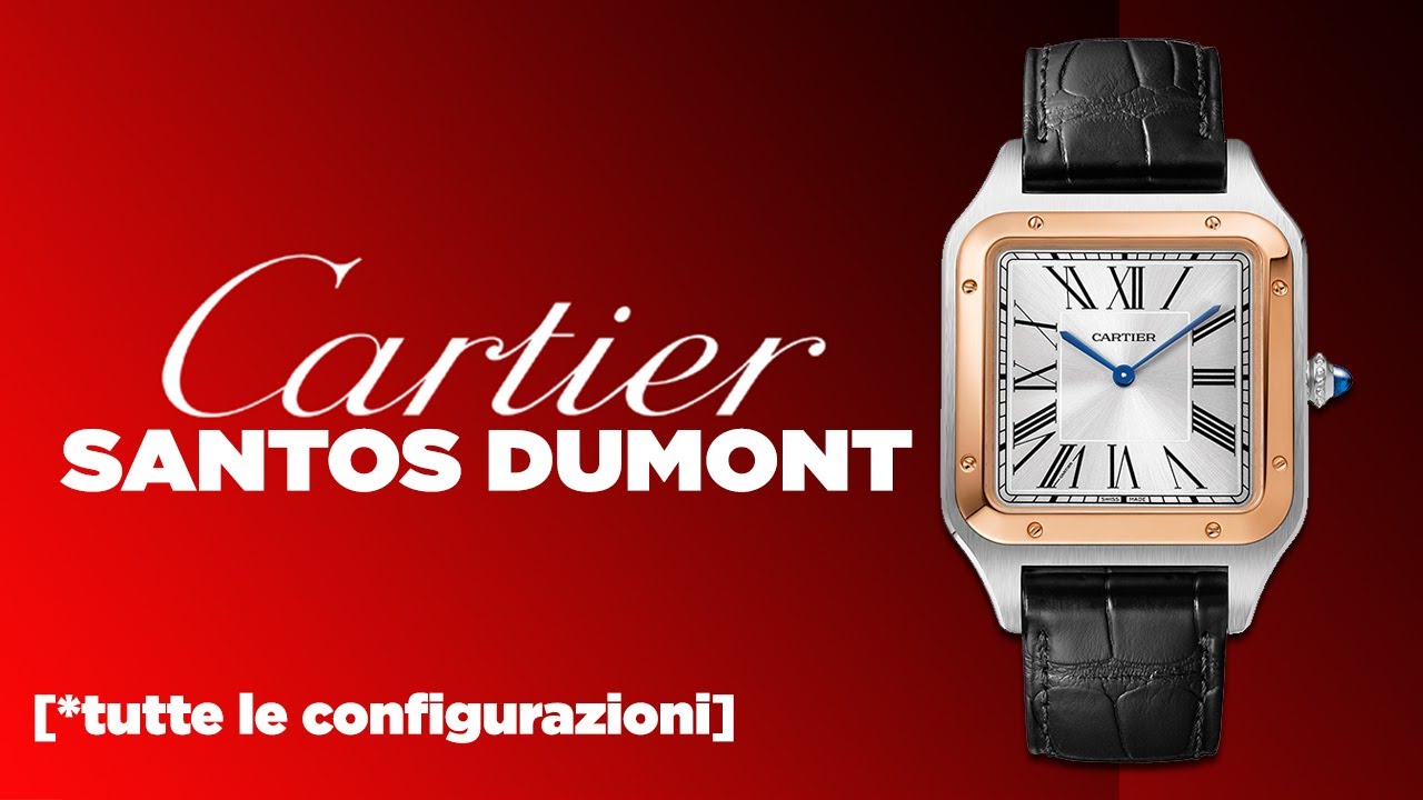 Recensione: CARTIER SANTOS-DUMONT Piccolo VS Grande VS Extra-large!! Unboxing
