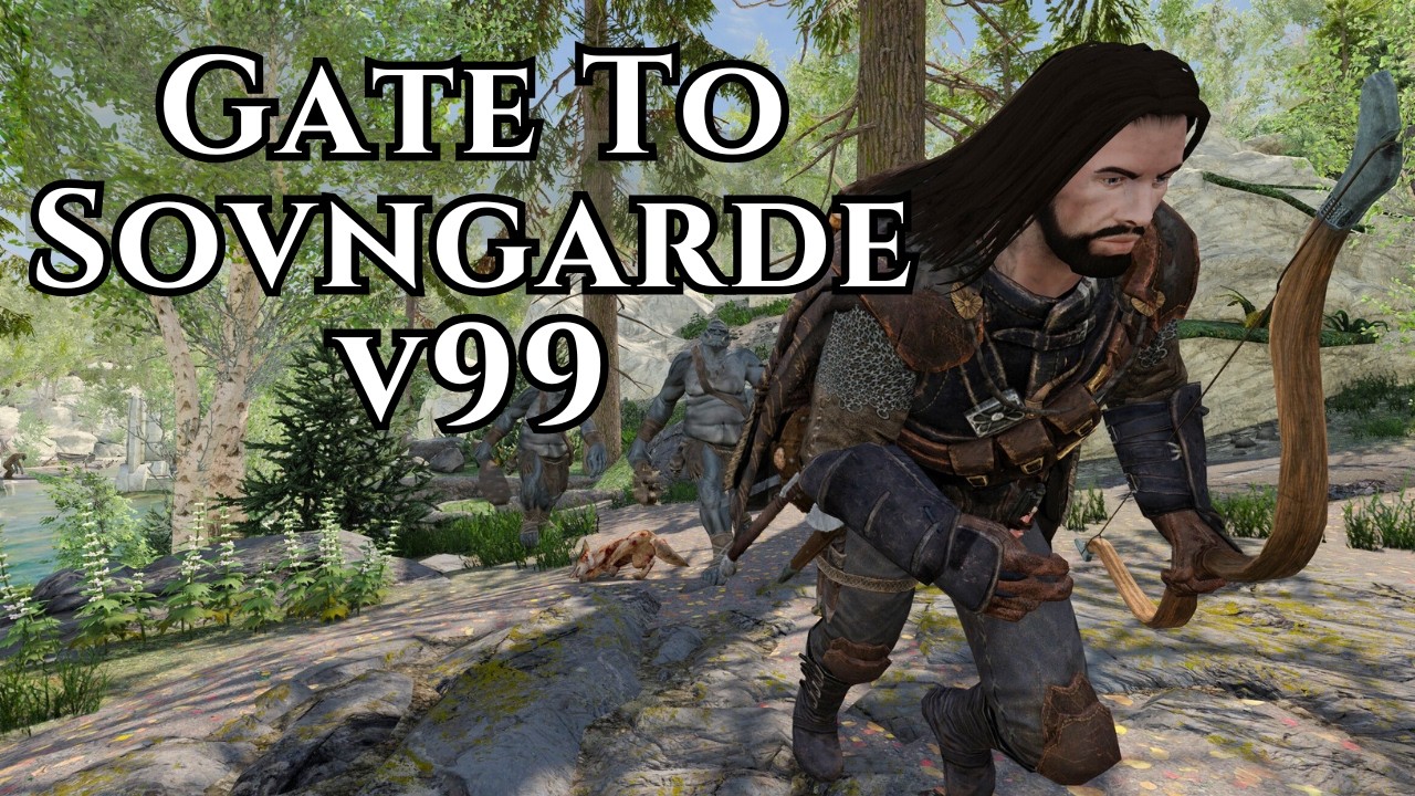 (LEGACY) Ogre and Bandit Malarkey in County Bruma | Skyrim RP Ep3 | (Gate To Sovngarde V99)