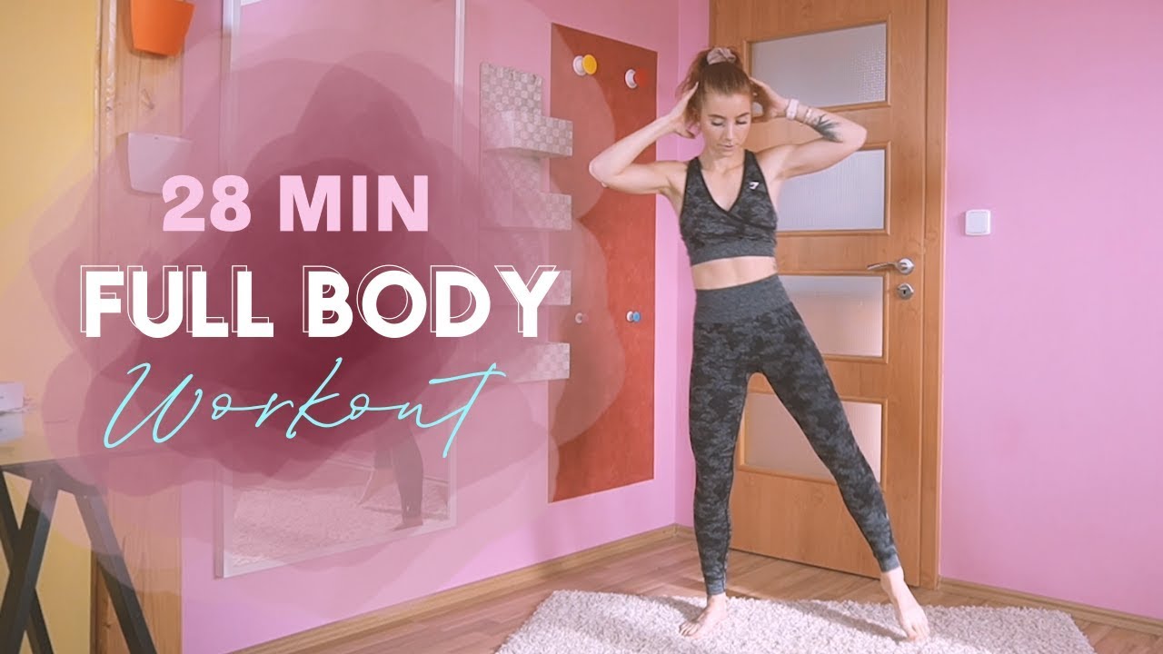 HOME WORKOUT // Trénink na celé tělo // 28 minut