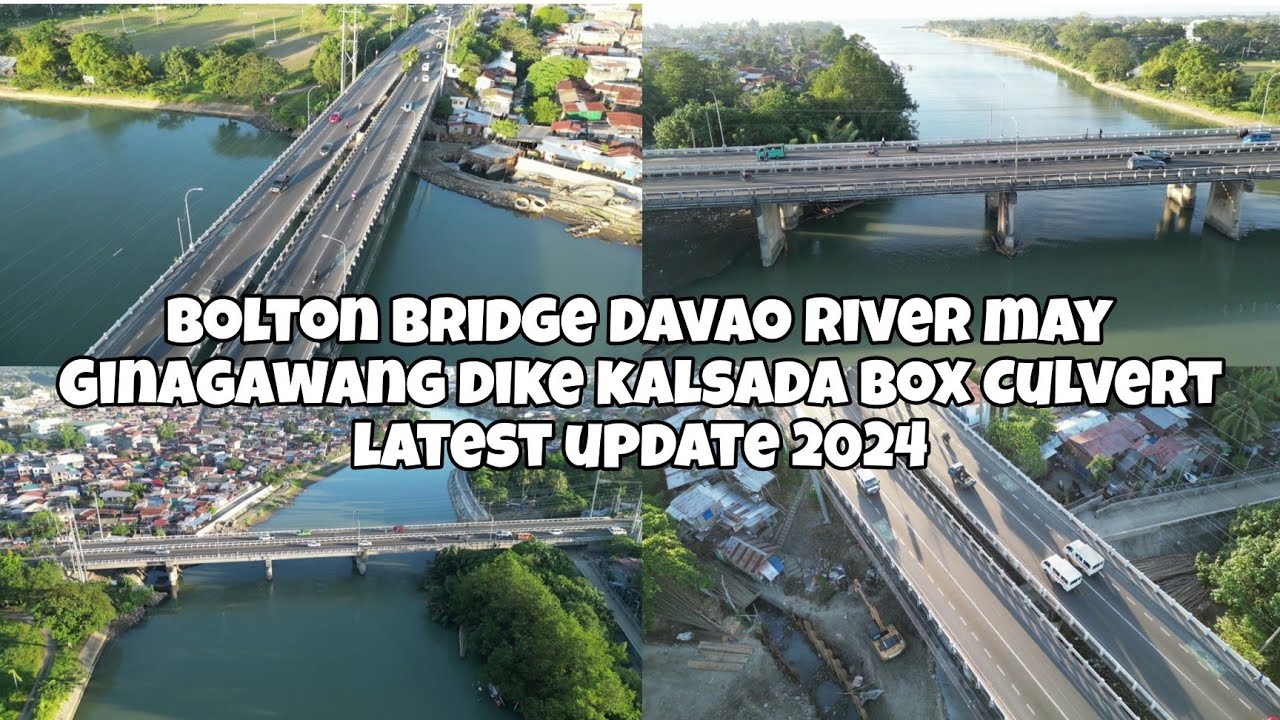 BOLTON BRIDGE SA ILALIM NG TULAY MAY GINAGAWANG KALSADA/FLOOD CONTROL LATEST UPDATE 2024.