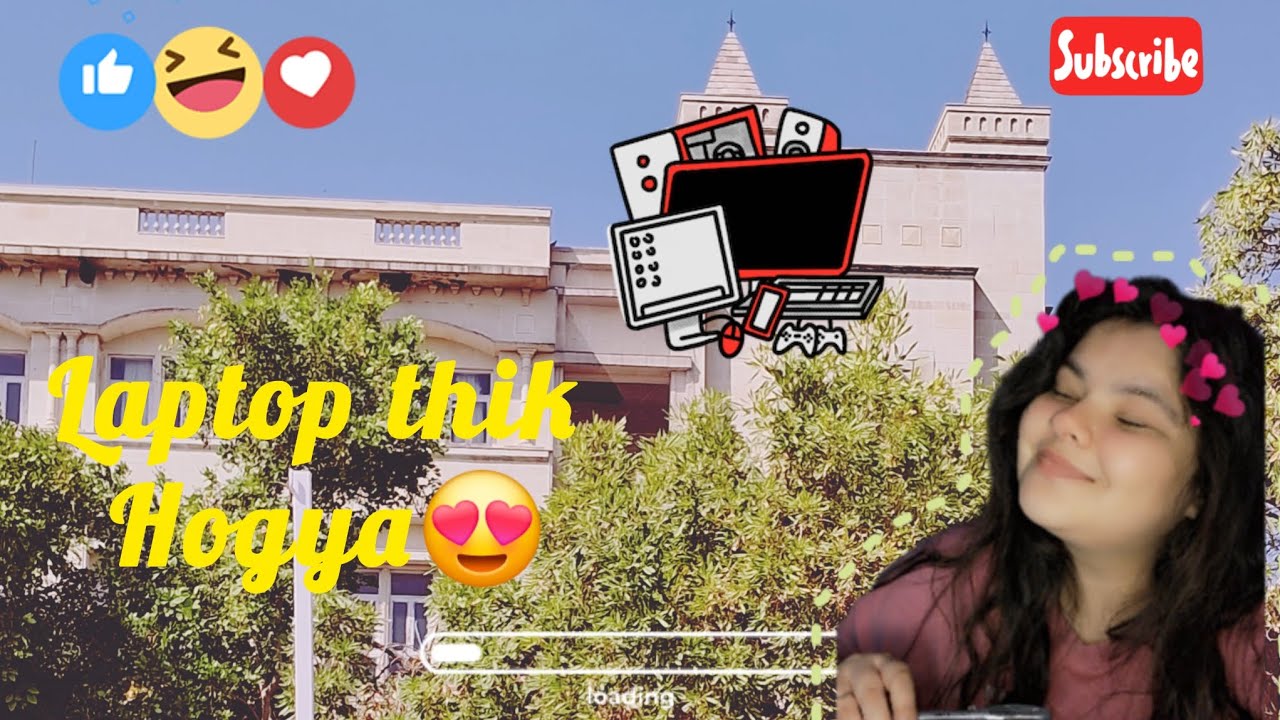 Laptop thik ho gya hai 😍😍