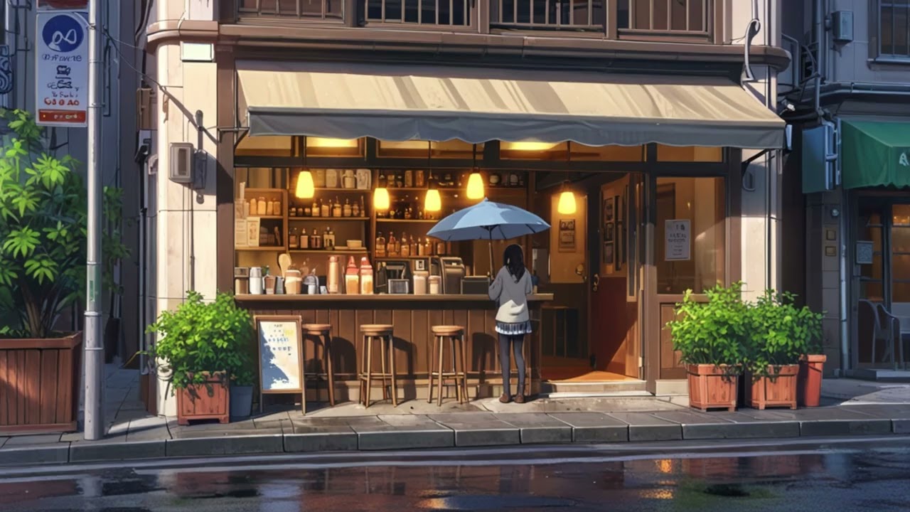 Rain outside, soft beats inside my head 🌧️🎶