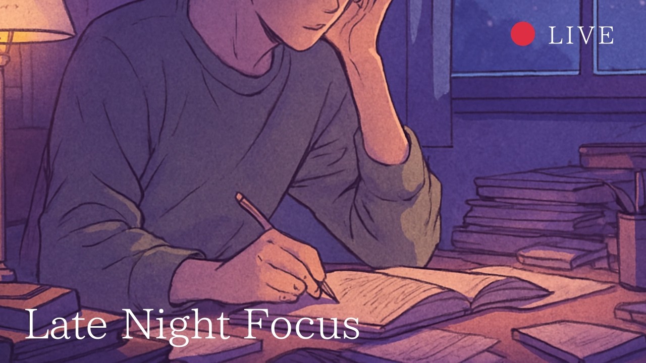 Deep Focus Live | Chill Beats for Study, Work & Coding