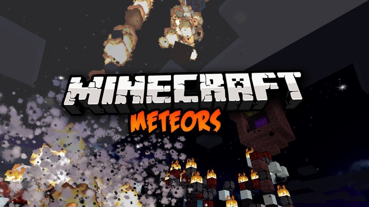 Minecraft. Обзор на мод. Falling Meteors!