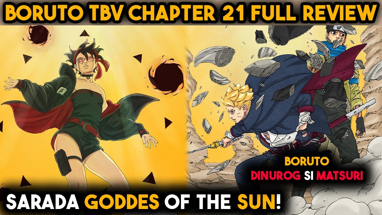 Goddes of the Sun! Uchiha Sarada God Level na! - Boruto TBV Chapter 21 Full Review