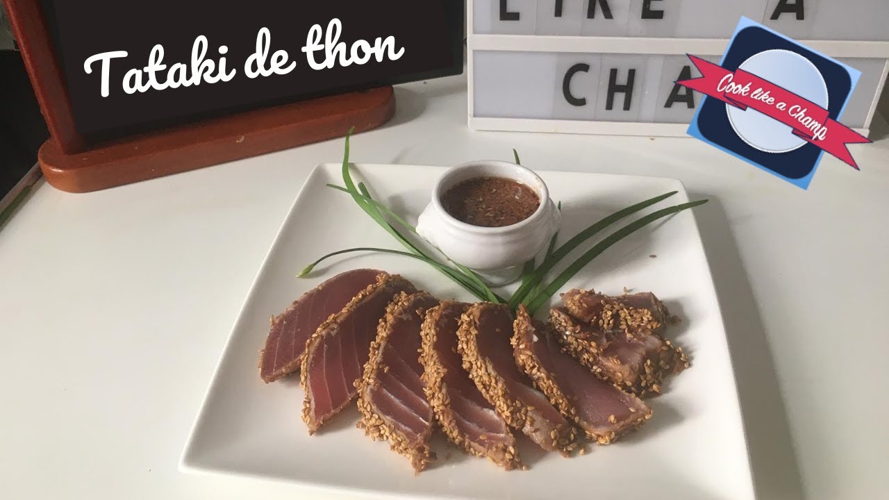 Tataki de thon