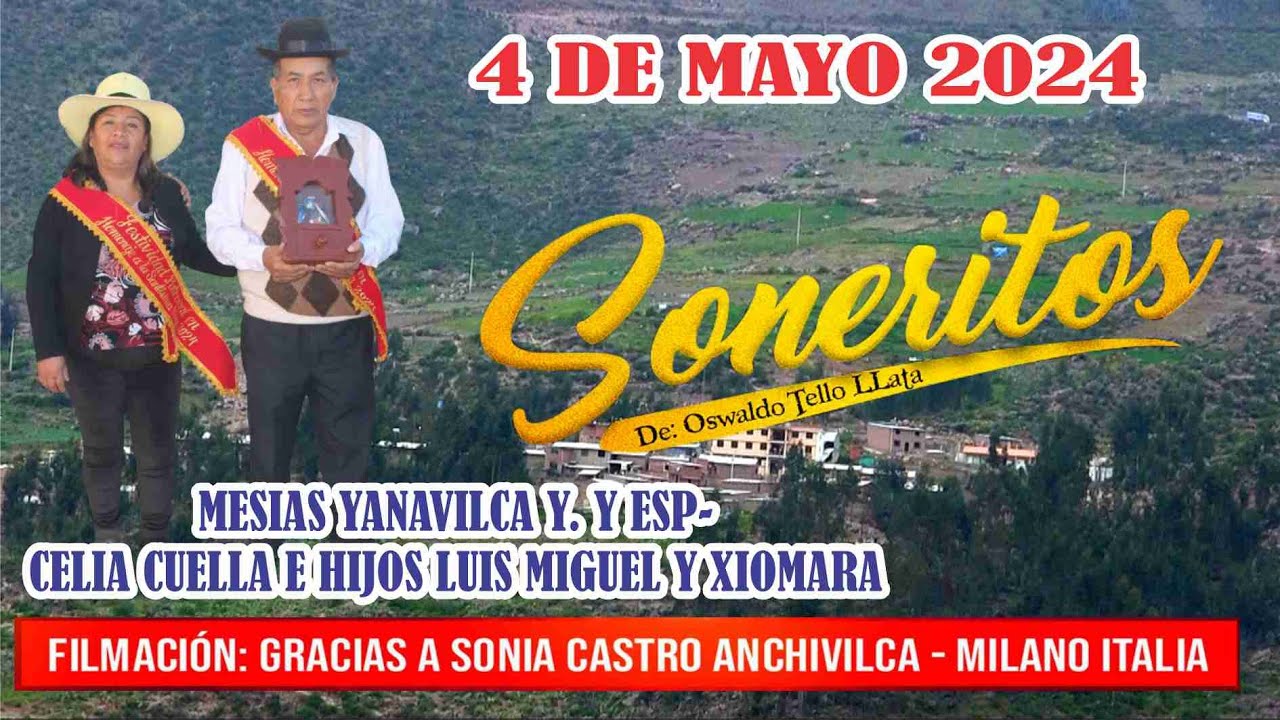 LOS SONERITOS DE HUAROCHIRI EN SANTA CRUZ DE LANCHI 4/05/2024
