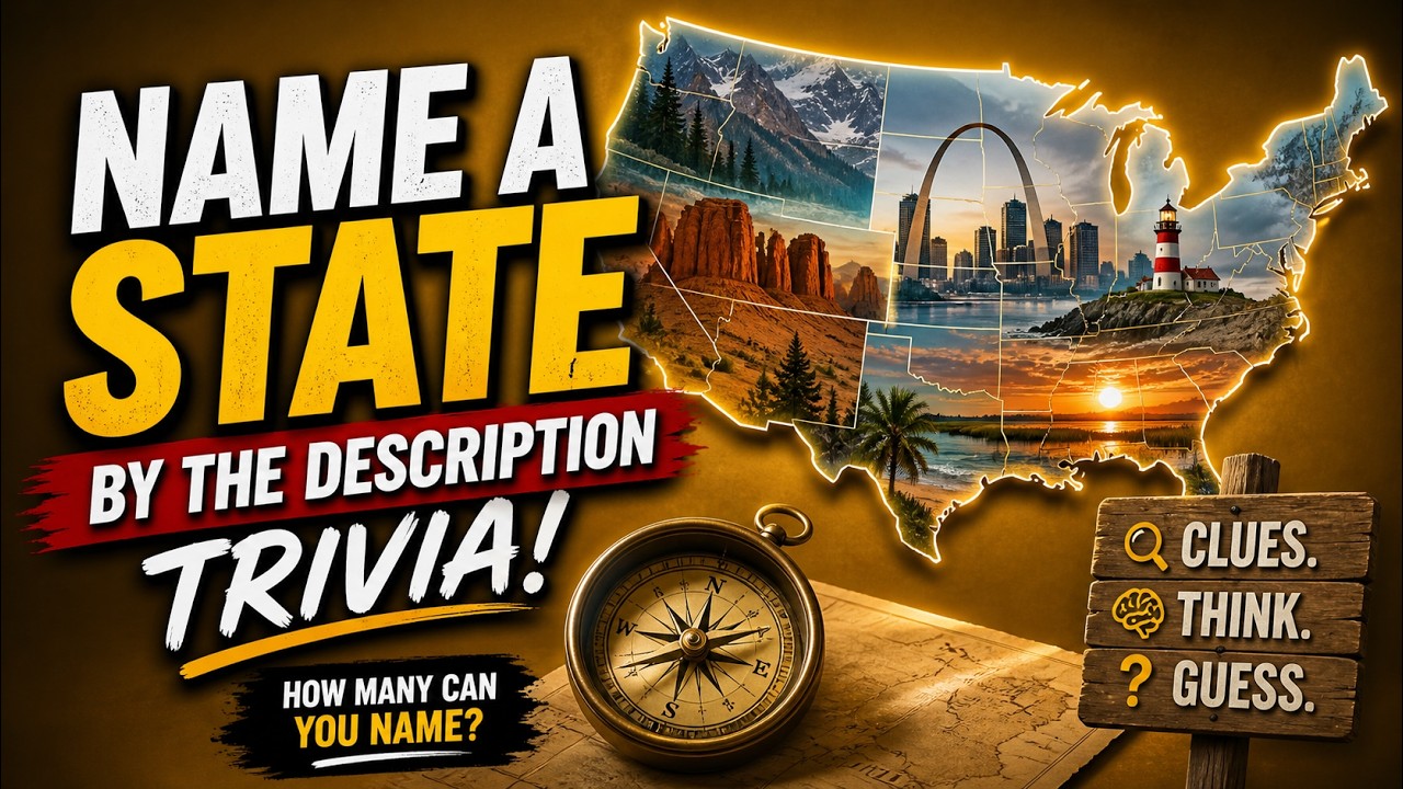 Know All About the 50 United States? | Test Your Trivia Knowledge | Fun Quiz Facts