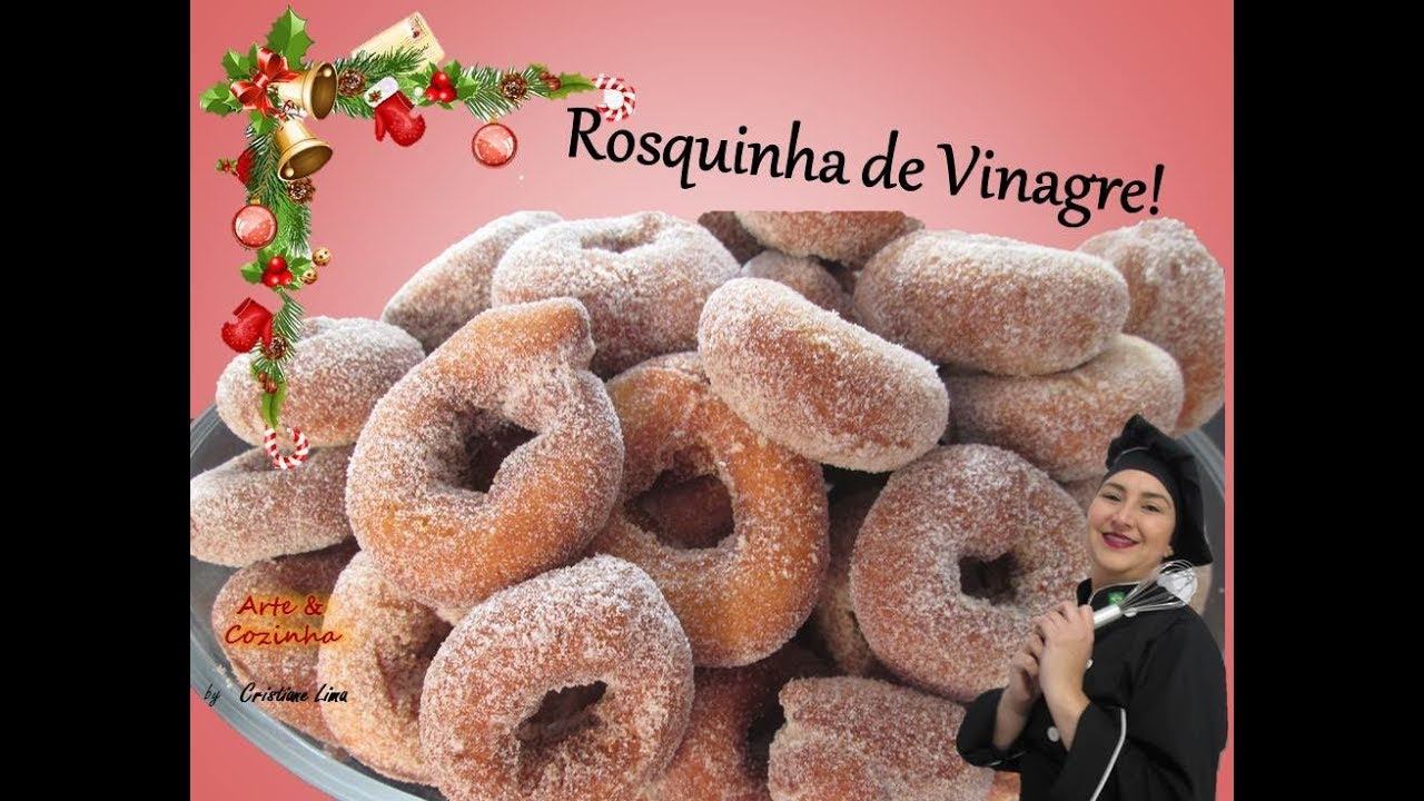 Rosquinha de Vinagre Deliciosa da Minha Avó - Super fácil!
