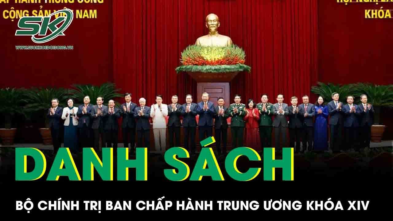 Danh sách Bộ Chính trị Ban Chấp hành Trung ương khóa XIV