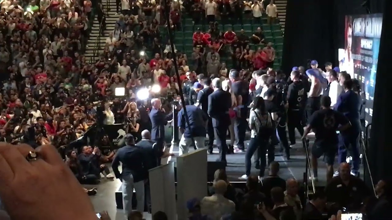 GGG v Canelo weigh in Sept 2017