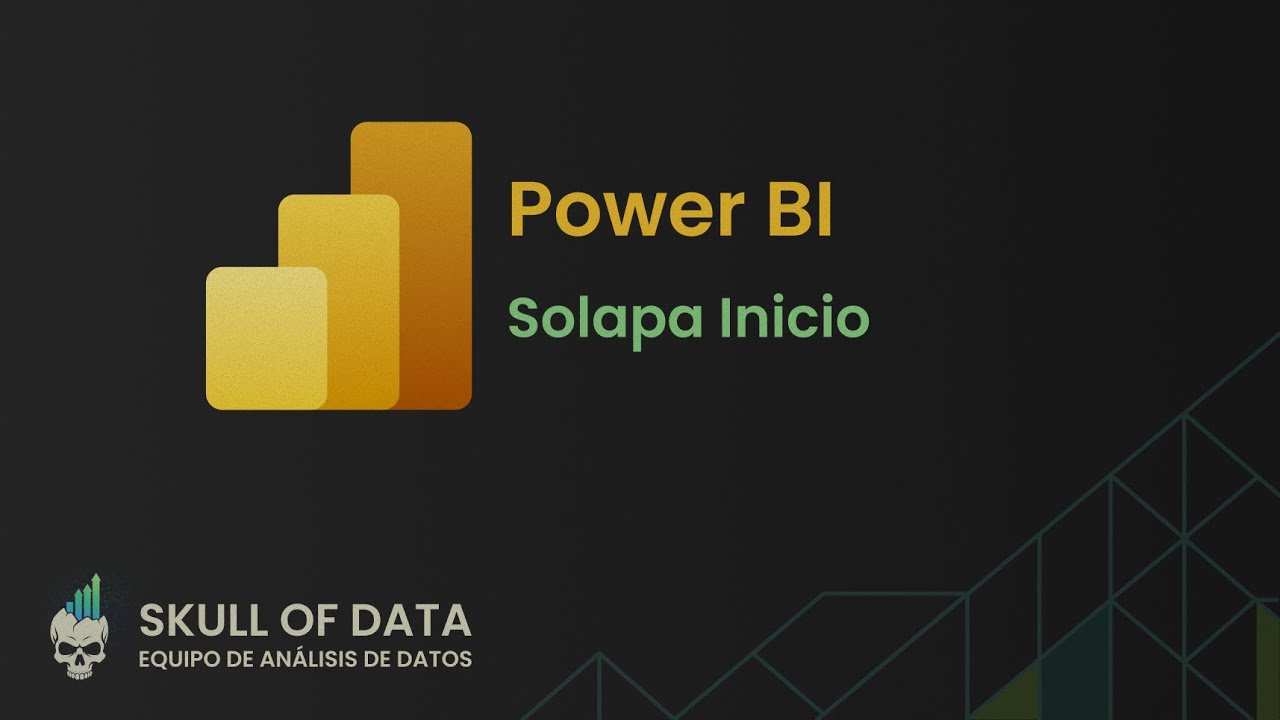 Power BI - Herramientas en Solapa Inicio