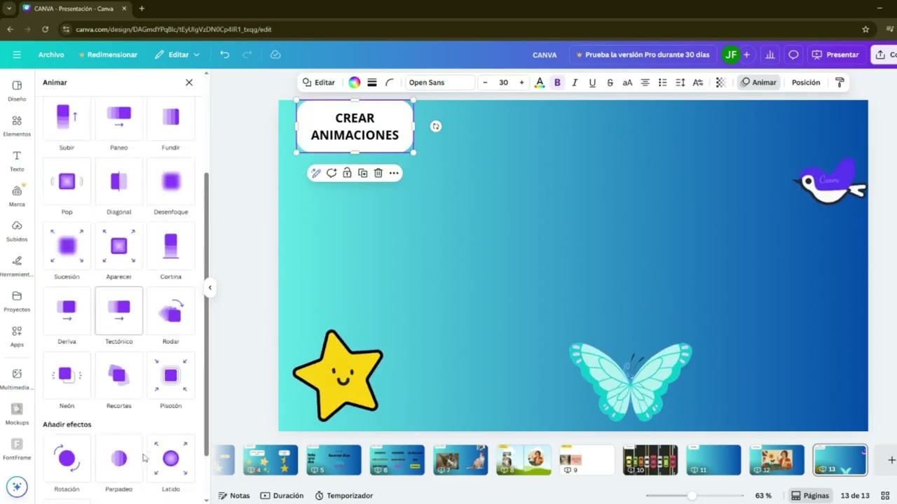 Aprende Canva desde CERO | Parte 5: FontFrame y presentaciones creativas en Canva
