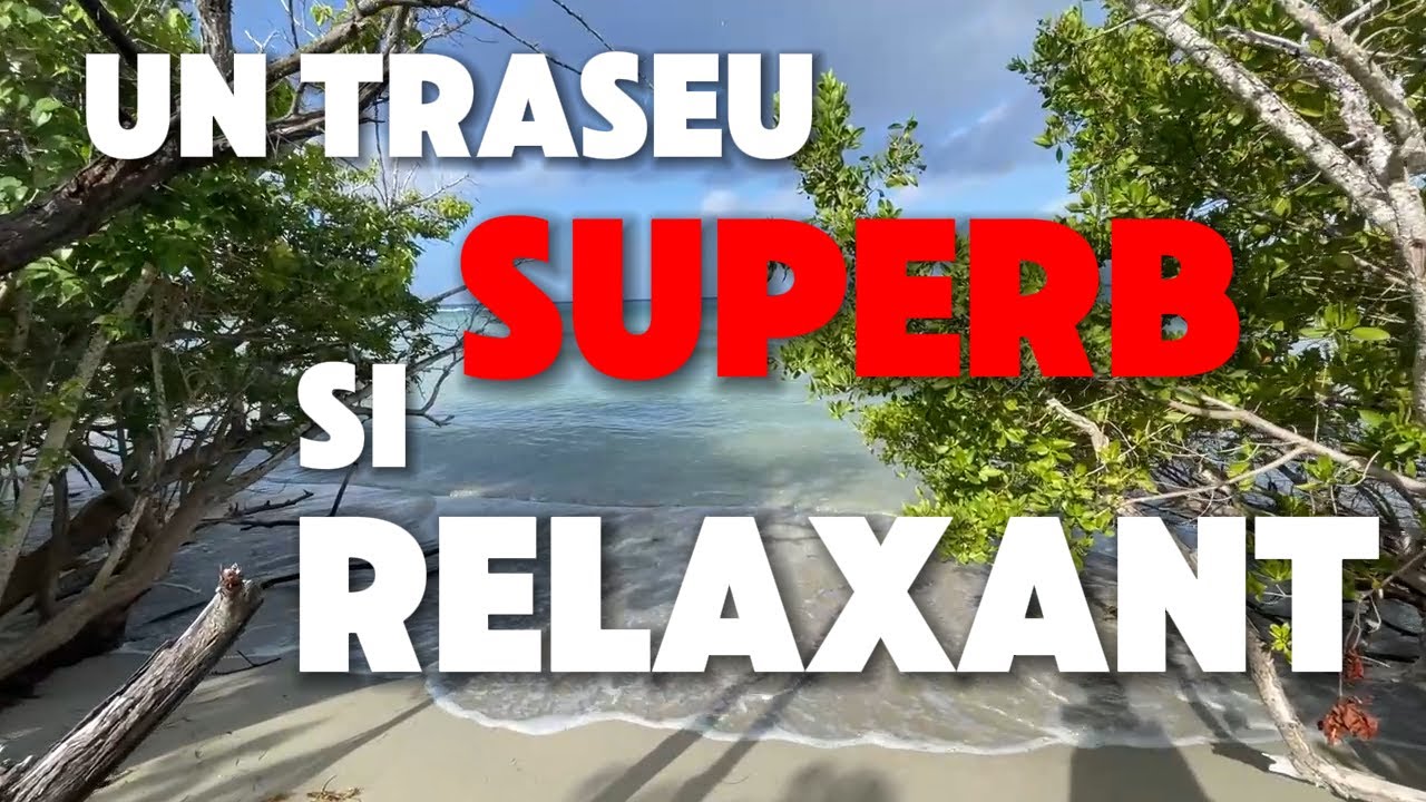 MARTINICA - traseul superb pe malul marii, intre ANSE CARITAN si PLAGE DES SALINES