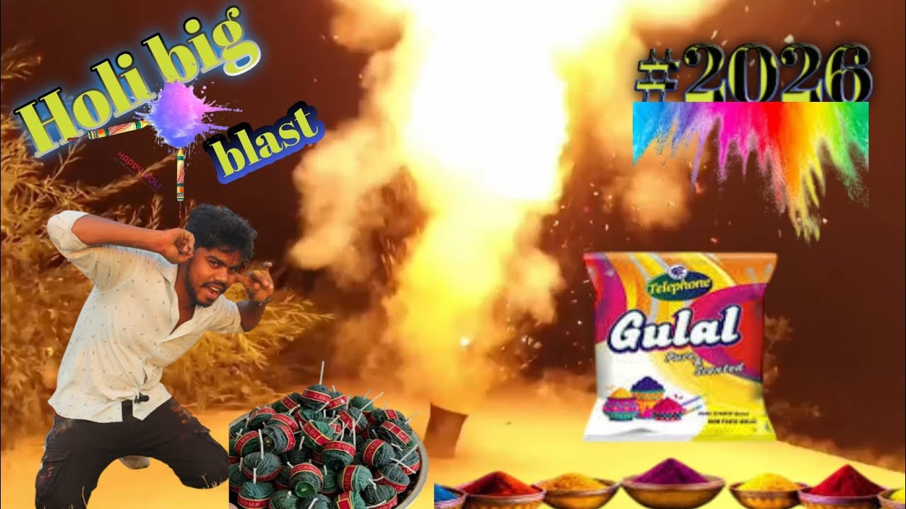 Big blast suthli bam 😯|| छोटा बम बड़ा धमाका 😯😮🔥 #akcrazyvideo2