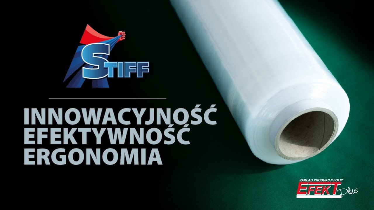 Folia Stiff z „efektem stopu” – precyzja, stabilność ładunku i oszczędność materiału.