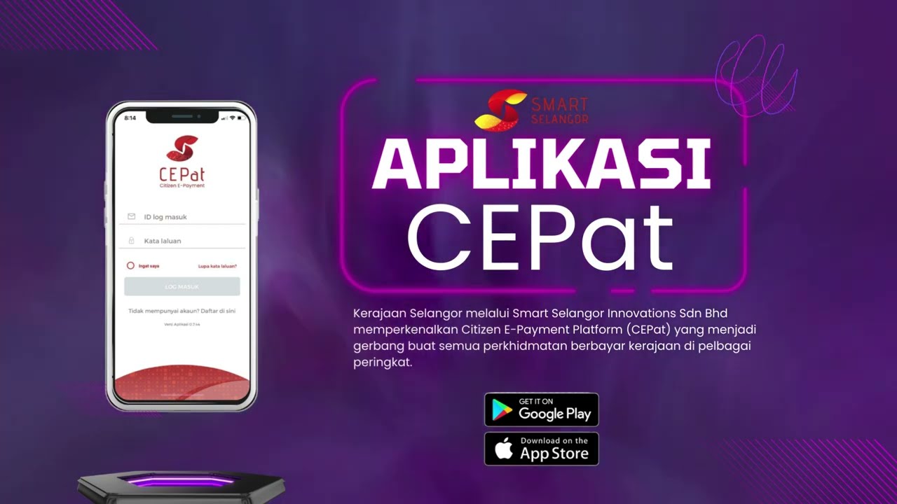 APLIKASI CEPAT BAYAR CUKAI ONLINE | Cepat pantas mudah