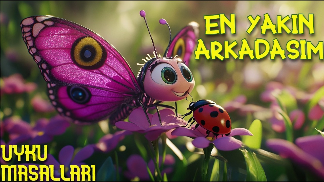 Uyku Masalları - Popüler Kelebek Lora ile Utangaç Uğur Böceği Mimo | En Yakın Arkadaşım