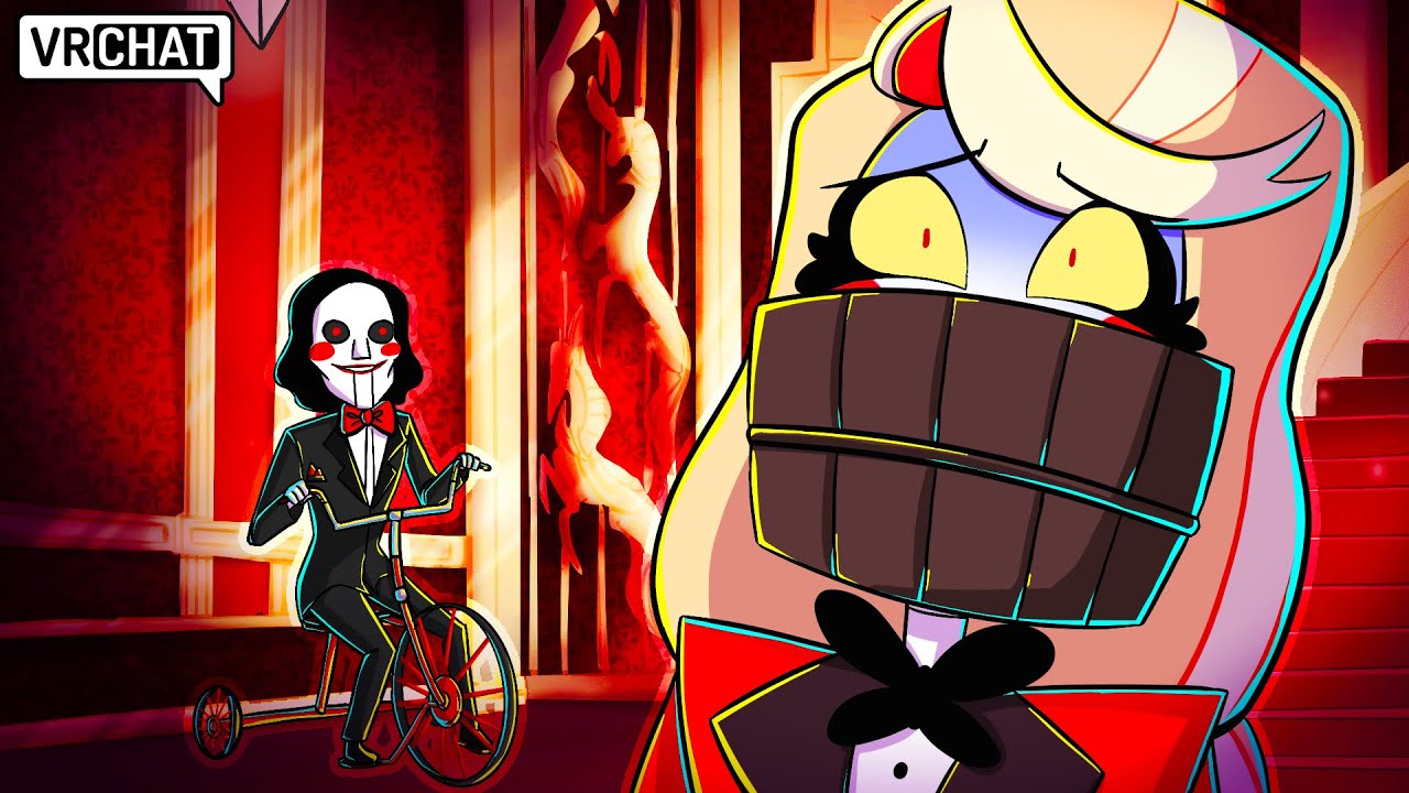 Hazbin Hotel VS SAW Escape Room in VRChat