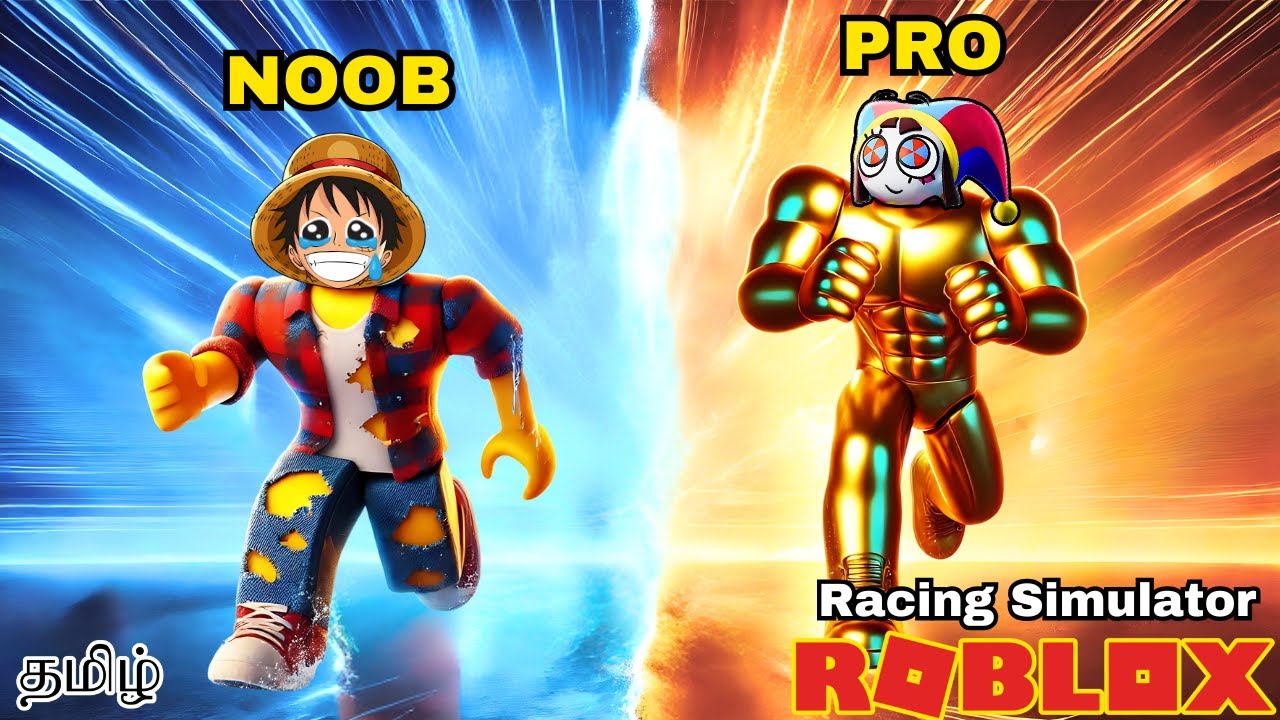 Roblox Racing Simulator Gameplay in Tamil | Earth Gamer
