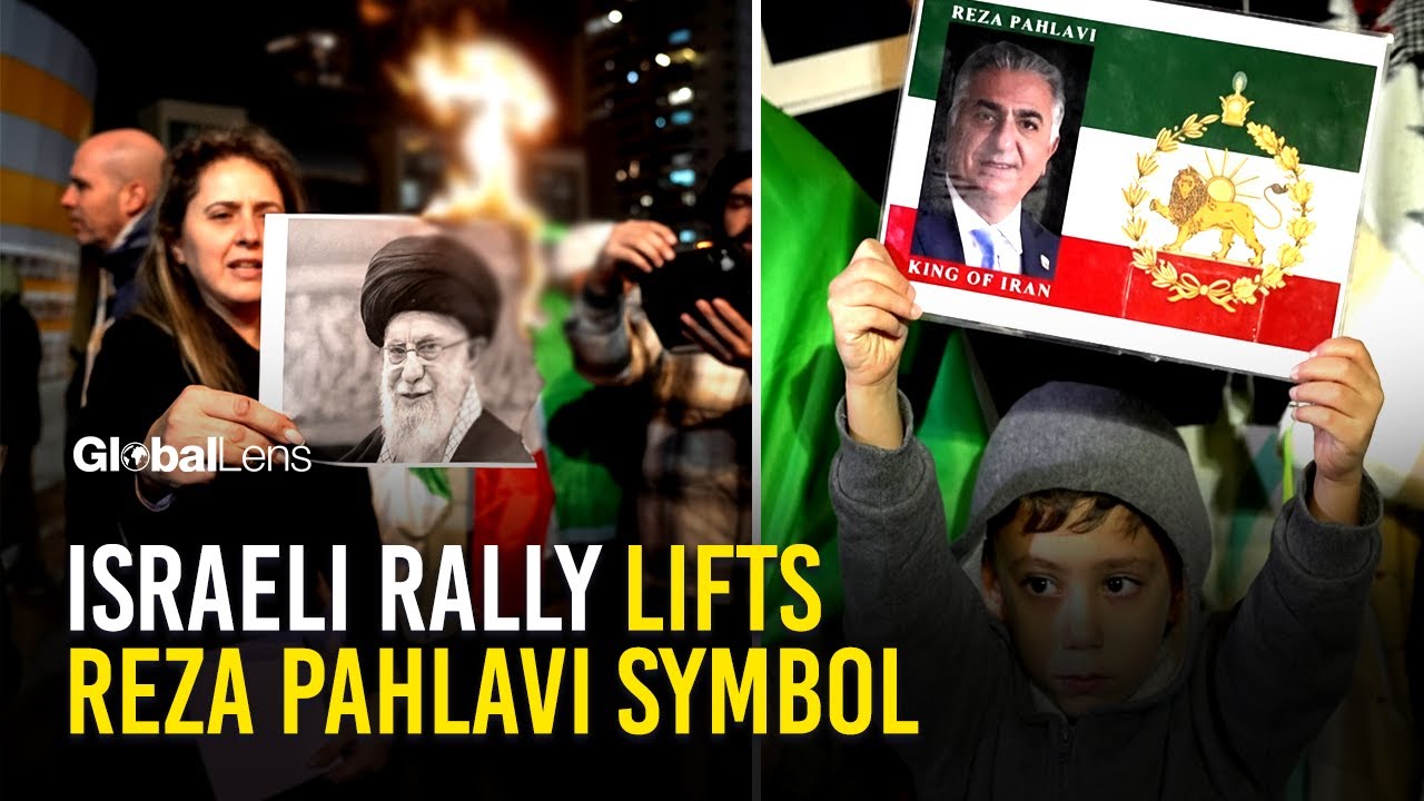 Reza Pahlavi Images Rise As Israelis Rally With Iranians Abroad