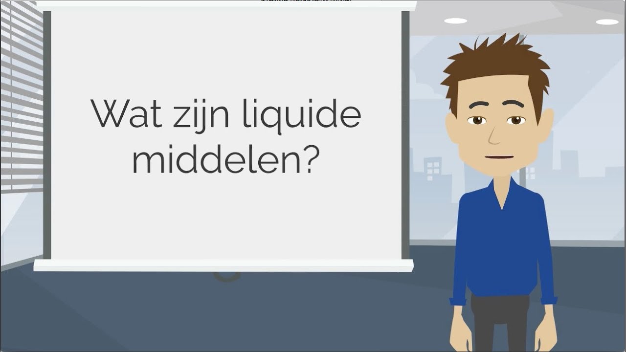Wat zijn liquide middelen? | Boekhoudkundige termen