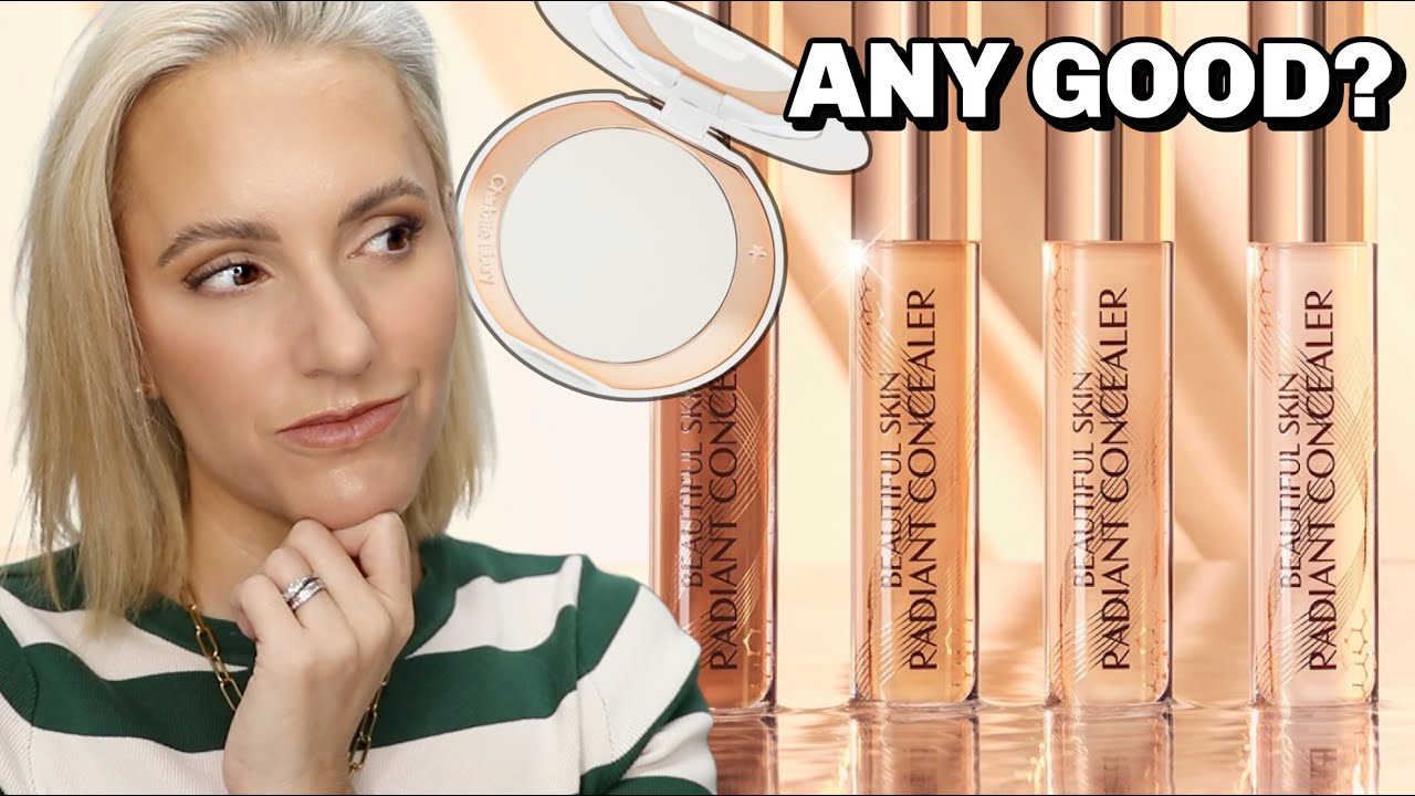 NEW CHARLOTTE TILBURY CONCEALER REVIEW + 10 HR WEAR TEST | OVER 40