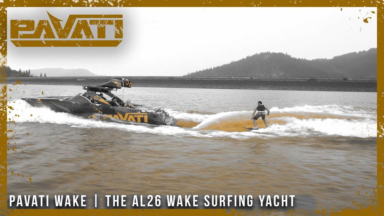 Pavati Wake | The AL26 Wake Surfing Yacht
