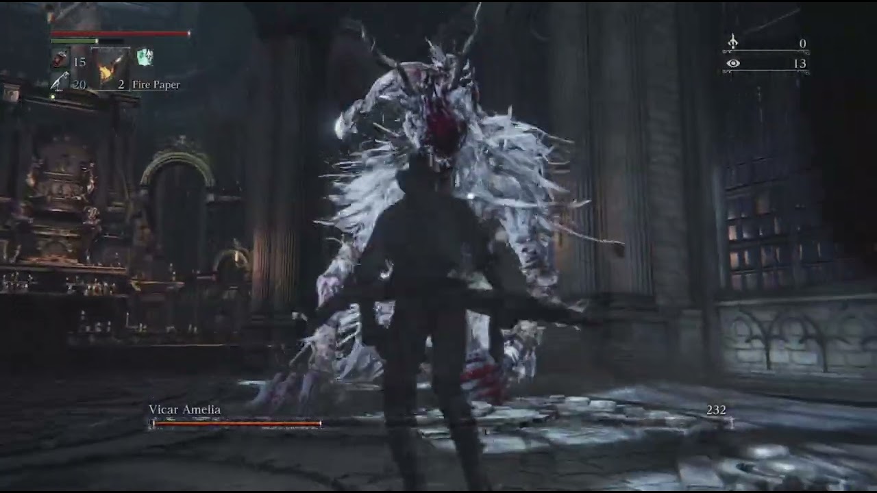 Professional soulsborne player vs vicar amelia