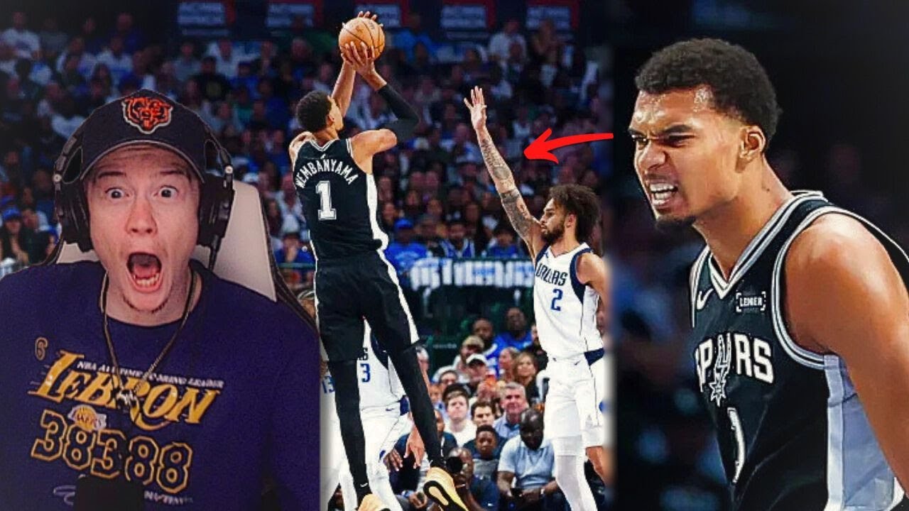 «Уэмби» — MVP! Реакция на матч «Спёрс» против «Маверикс»!