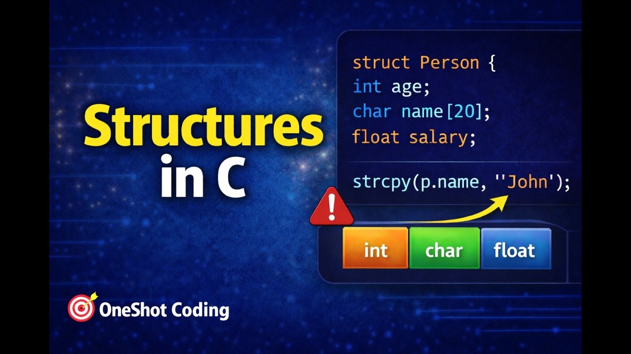 How to Use Structures in C? (Definition, Initialization & strcpy Function)