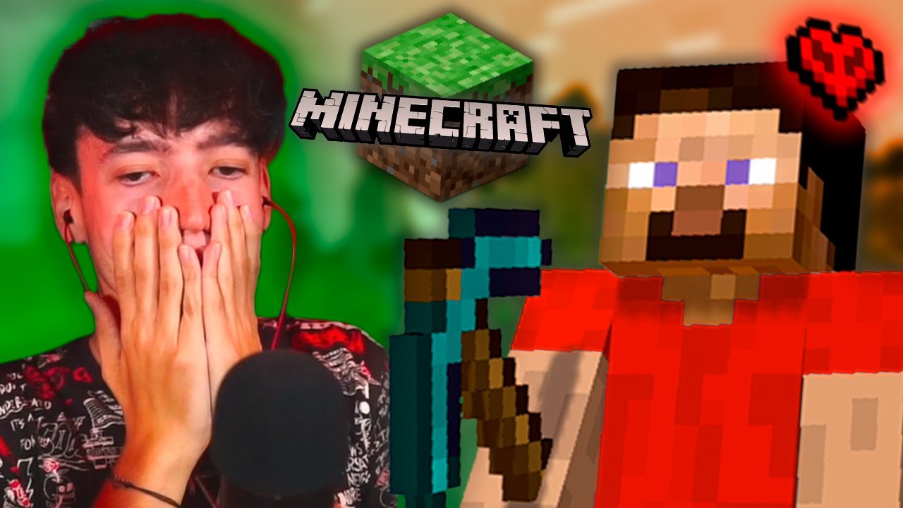 AndresFn juega al MINECRAFT y pasa ESTO 😱💯