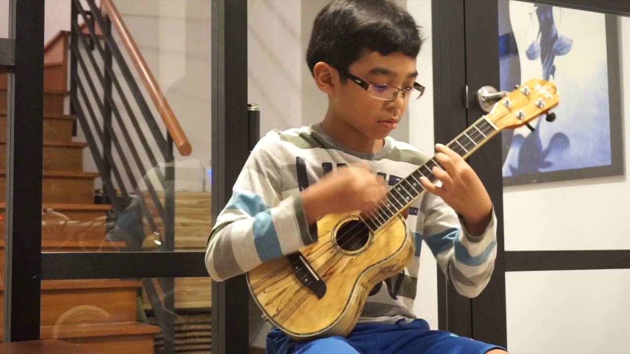 Evan's Ukulele - Funky Tango (cover)