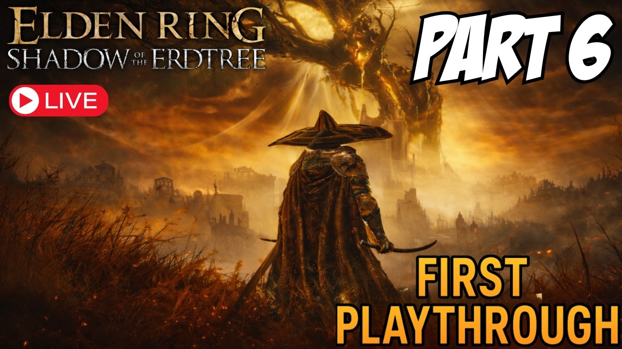 We Continue the DLC!- Elden RING: Shadow of the Erdtree LIVE 🛑