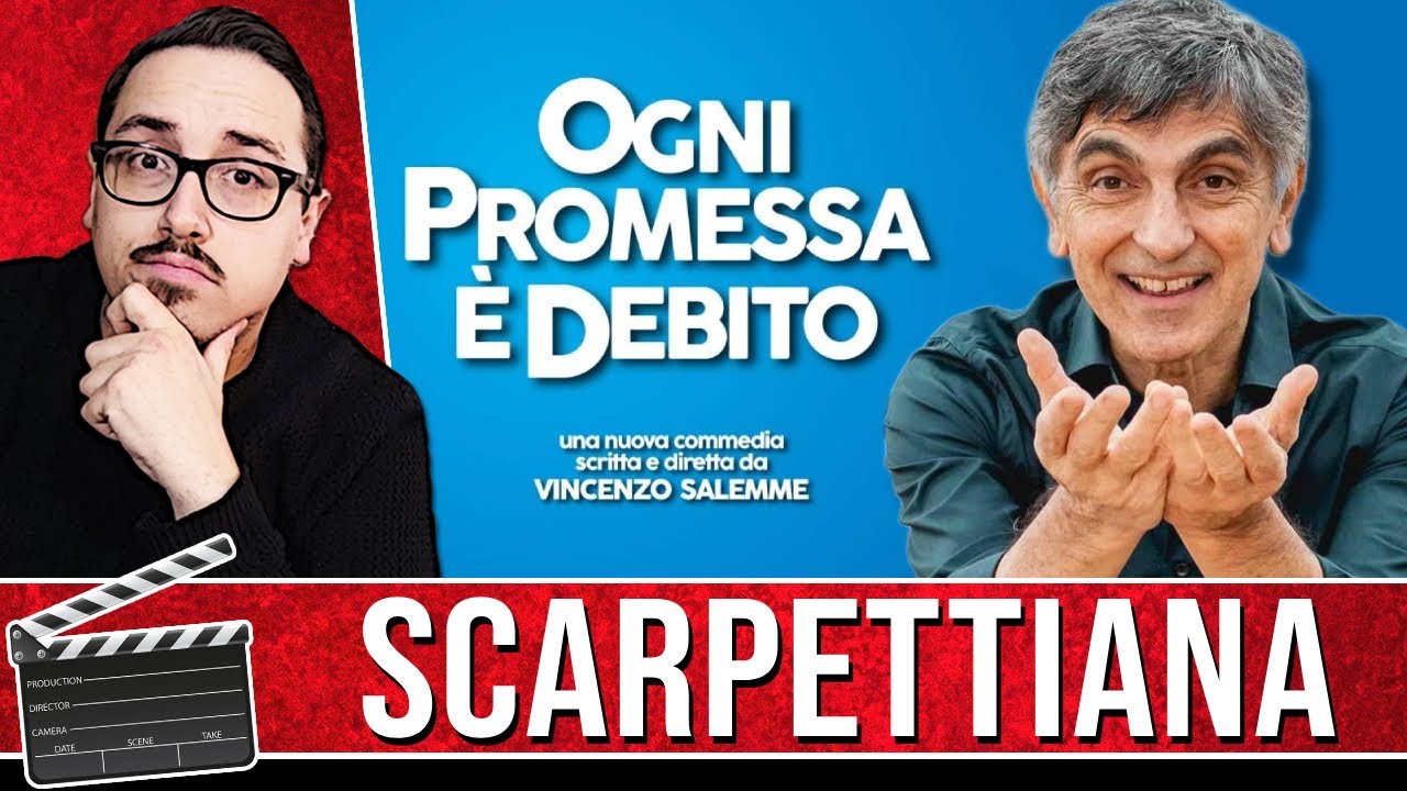 OGNI PROMESSA È DEBITO 🎭 Tra Eduardo e Scarpetta, Salemme riporta il teatro in tv