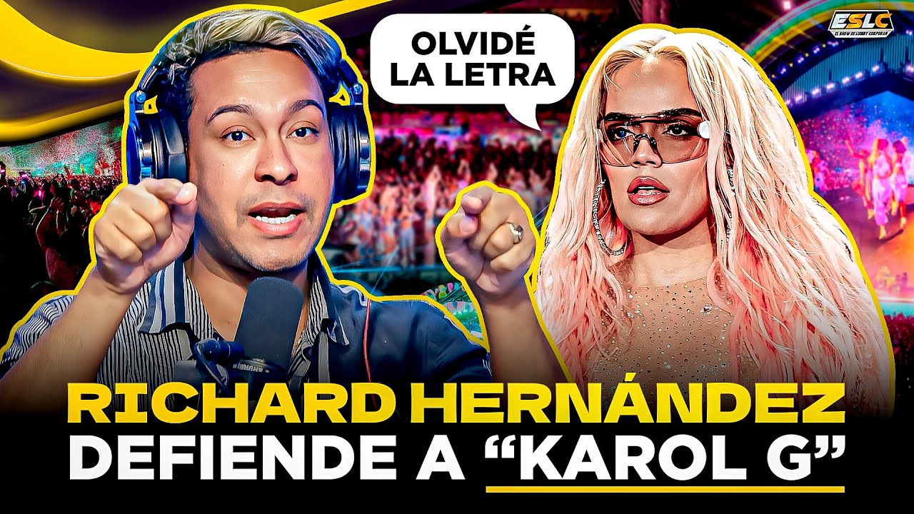 RICHARD DEFIENDE A KAROL G Y ESTA DISPUESTO A MATAR POR ELLA “SE LE OLVODA CANCION EN CONCIERTO”