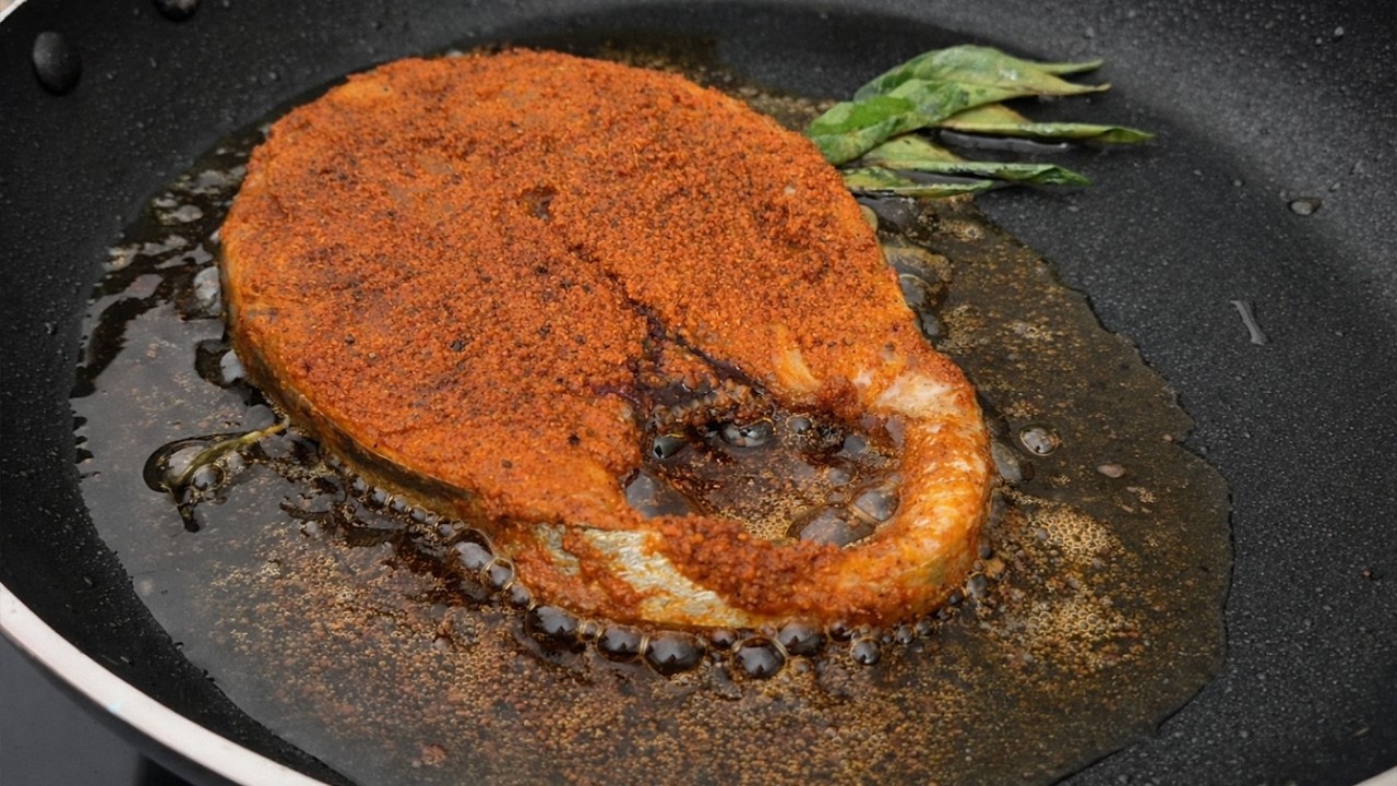 Perfect Fish Fry at Home 😍 | Spicy Tawa Fish Fry Recipe