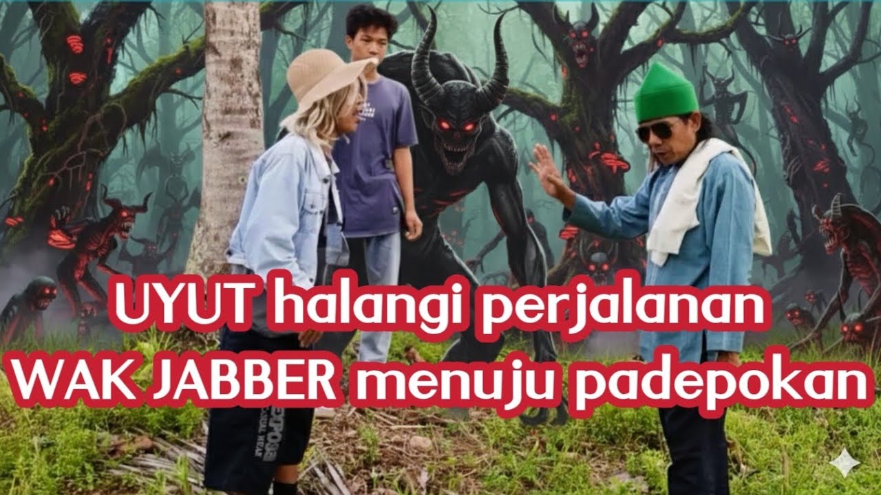 WAK JABBER DI KEPUNG PASUKAN IBLIS UYUT dan ATENG