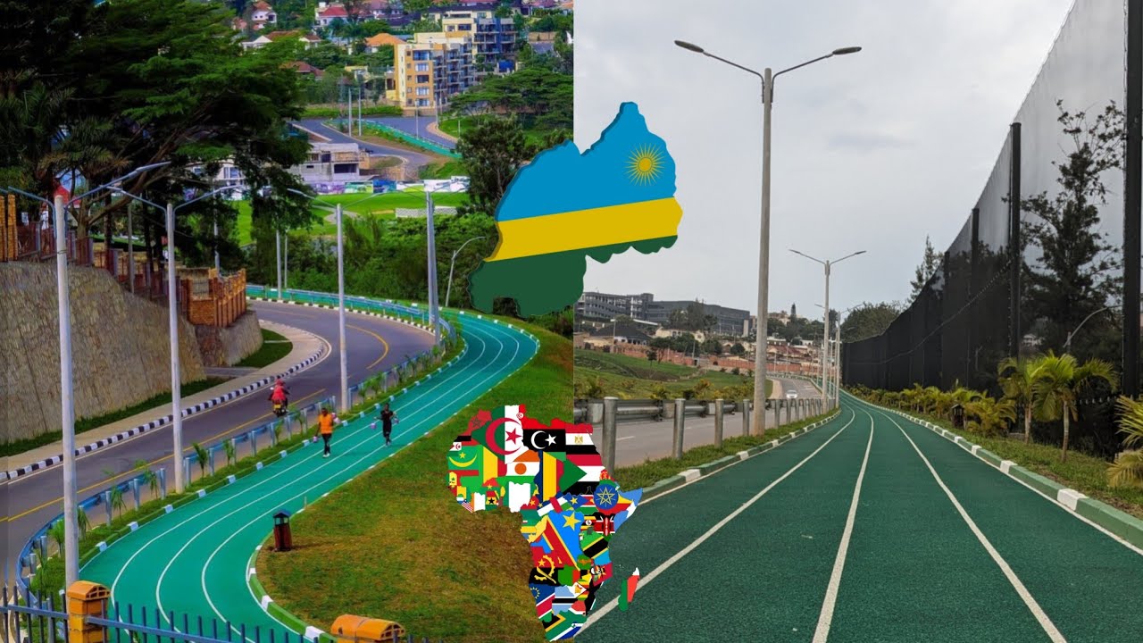 🌏🌏THE ONLY GREEN ROAD IN AFRICA(Rwanda) AND// UMUHANDA  USA UKWAWO WONYINE MURWANDA
