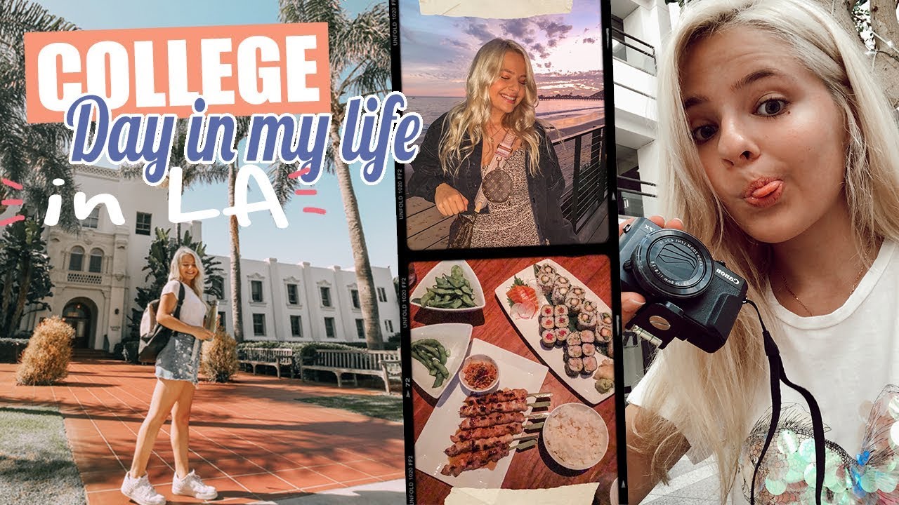 Day In My Life at College (LMU) | Ella Elbells
